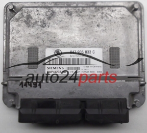 KOMPUTER STEROWNIK SILNIKA SKODA FABIA 1.4 MPI AQW 047906033C, SIEMENS 5WP44203