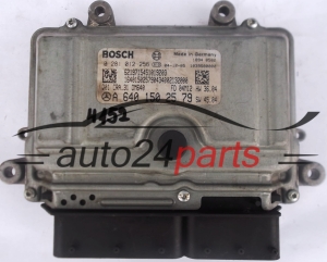 ECU CENTRALITA DE MOTOR MERCEDES W169 A200 2.0 CDI A6401502579, 6401502579, A 640 150 25 79 BOSCH 0281012256, 0 281 012 256