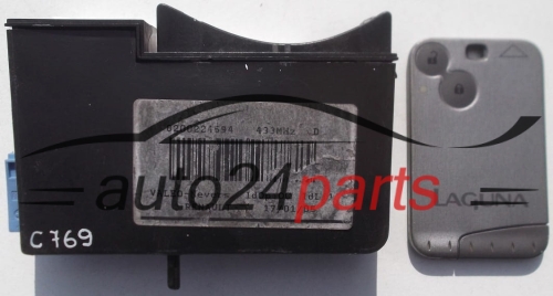 CZYTNIK KARTY PAMIĘCI I KARTA RENAULT LAGUNA VALEO 8200224594 - 