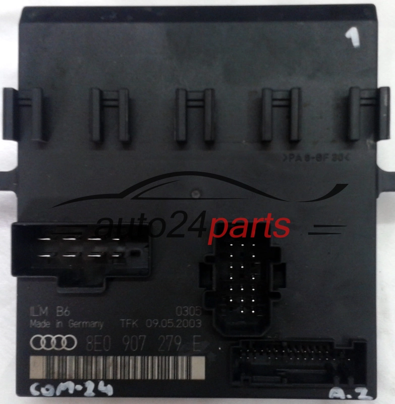 COMFORT CONTROL MODULE AUDI A4 S4 8E0907279E, 8E0 907 279 E 