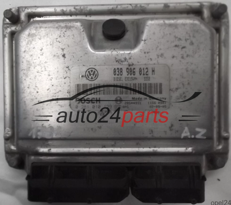 ECU CENTRALITA DE MOTOR SKODA OCTAVIA 1.9 TDI ALH 038906012H, BOSCH 0281010129, 28SA4931