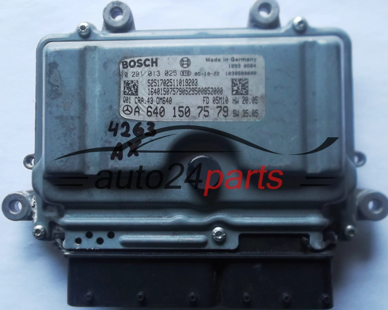 calculateur moteur pour mercedes w169 a160 cdi