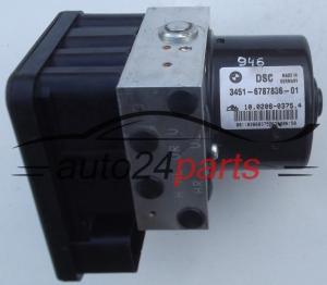 BOMBA HIDRAULICA Y CENTRALITA ABS BMW 3451-6787836-01, 3451678783601, ATE 10.0206-0375.4, 10020603754, 6 787 837, 6787837, 10.0960-0841.3, 10096008413 
