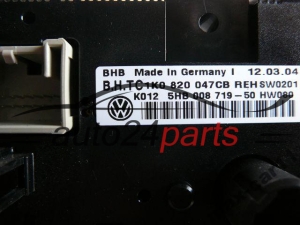 KLIMATRONIK VOLKSWAGEN GOLF TOURAN 1K0 820 047 CB / 1K0820047CB / 5HB 008 719-50 / 5HB00871950