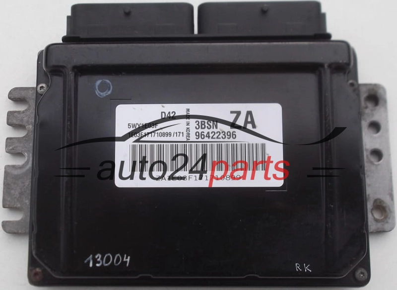 ECU ENGINE CONTROLLER CHEVROLET LACETTI 1.6 96 422 396, 96422396, 5WY1E03F