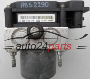 ABS FIAT PUNTO BOSCH 0 265 231 331, 0265231331, 46836768, 0 265 800 315, 0265800315