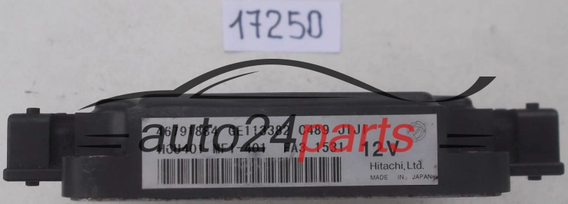 ECU ENGINE CONTROLLER FIAT PUNTO STILO 1.8 HITACHI 46791884, MFI-401 