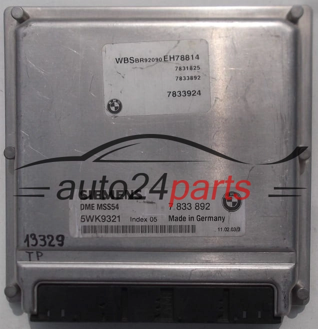 ecu engine control module BMW E46 M3