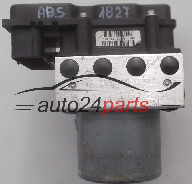 POMPE HYDRAULIQUE ET CALCULATEUR d'ABS TATA BOSCH 0 265 232 423,  2895 4370 0120,  0 265 800 869