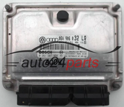 KOMPUTER STEROWNIK SILNIKA VW VOLKSWAGEN GOLF 1.8 T BOSCH 0261207956, 0 261 207 956, 06A906032LQ, 06A 906 032 LQ - 6004