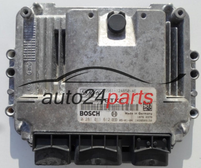 Centralina do motore FORD 1.6 TDCI BOSCH 0 281 011 612,  FoMoCo 5S61-12A650-AE