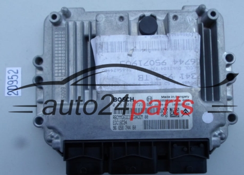 KOMPUTER STEROWNIK SILNIKA CITROEN PEUGEOT 1.6 HDI BOSCH 0 281 014 729, 0281014729, 96 656 744 80, 9665674480, 9653958980, EDC16C34