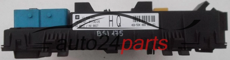 Ηλεκτρικό κιβώτιο θρυαλλίδων κουτί BSI OPEL ASTRA H ZAFIRA B GM 13 220 831 HQ
