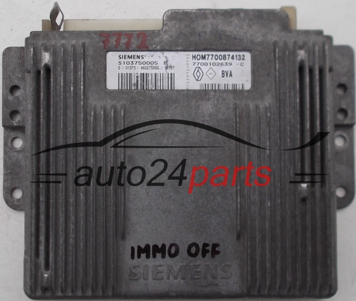 calculateur moteur pour renault laguna