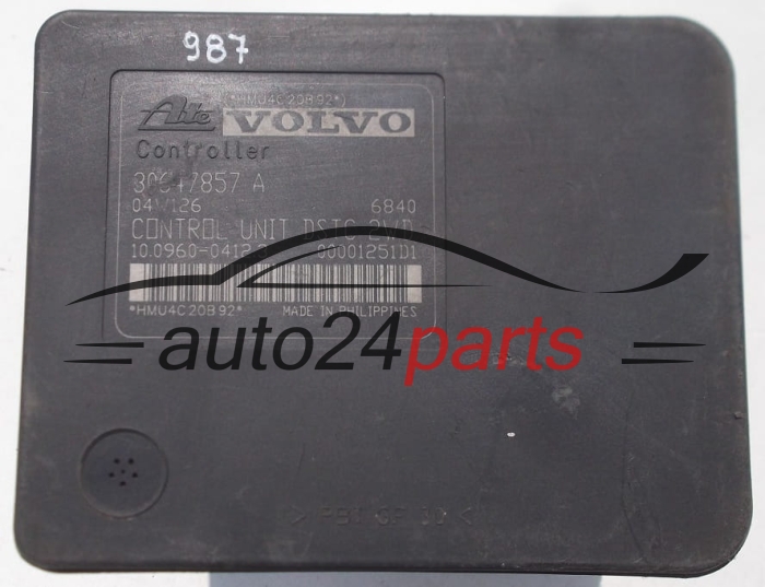 Abs pompa centralina  VOLVO V50 S40  30647857 A,  10.0960-0412.3