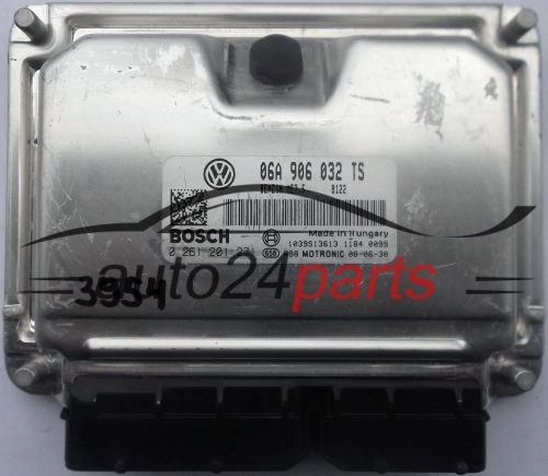 ΜΟΝΑΔΑ ΕΛΕΓΧΟΥ ΚΙΝΗΤΗΡΑ VW VOLKSWAGEN T5 TRANSPORTER 2.0 06A906032TS, 06A 906 032 TS BOSCH 0261201271, 0 261 201 271 BENZIN ME7.5 8122 1039S13613