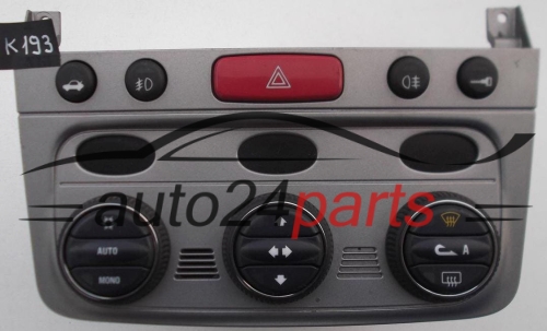 STEUERUNG HEIZUNG KLIMATRONIC KLIMAANLAGE KLIMADEBEDIENTEIL STEUERGERAT FIAT ALFA ROMEO 147 07353063490 / FTC52492078 