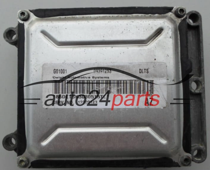 MOTORSTEUERGERÄT ECU STEUERGERAT OPEL ASTRA VECTRA ZAFIRA 2.2 Z22SE 09391253 DLTS, 12202143, 12 202 143, 6235044, 62 35 044- S369