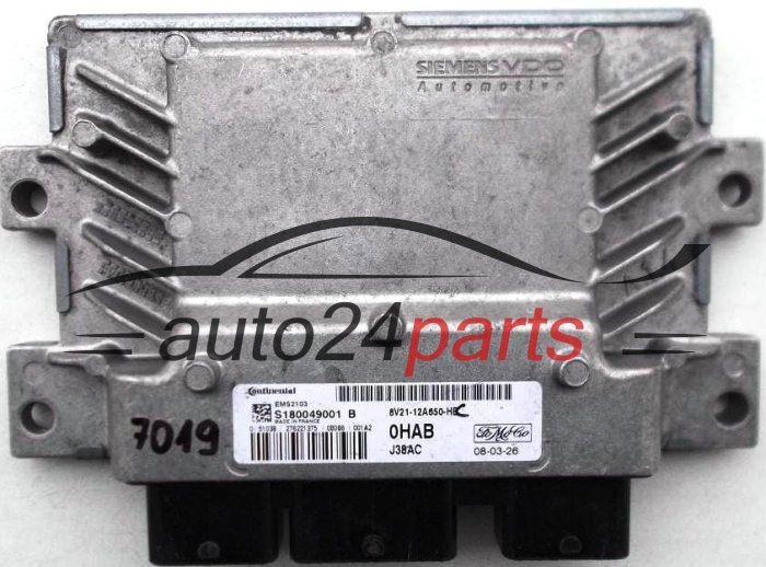 calculateur moteur pour ford fiesta 1.6 