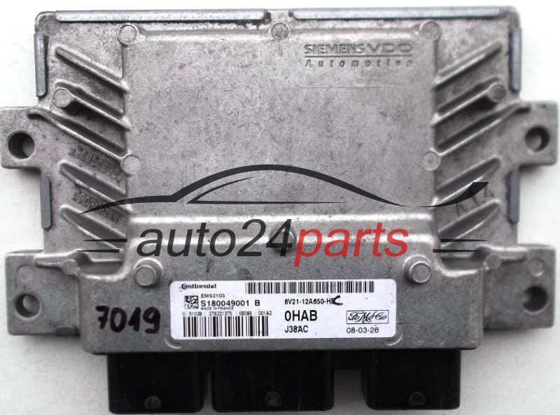 calculateur moteur pour ford fiesta 1.6 