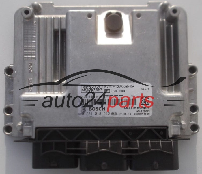 Μονάδα Ελέγχου Κινητήρα FORD 1.6 TDCI BOSCH 0 281 018 242,  BV21-12A650-XA