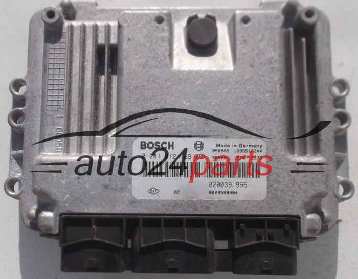 CALCULATEUR MOTEUR RENAULT MEGANE 1.9 DCI BOSCH 0 281 012 769, 0281012769, 8200391966, 8200558304 