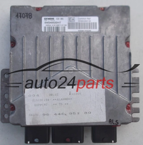 KOMPUTER STEROWNIK SILNIKA PEUGEOT 307 2.0 HDI