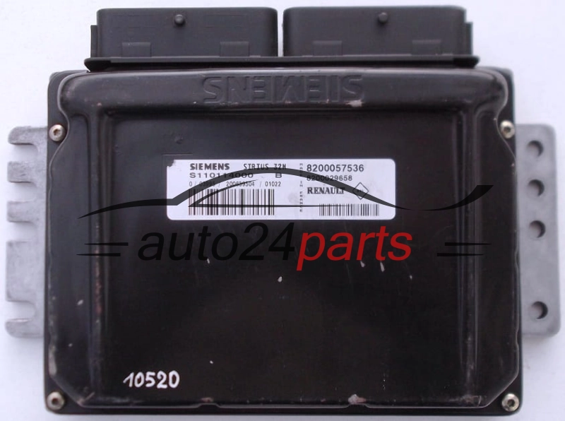 ECU ENGINE CONTROLLER RENAULT CLIO 1.2 SIEMENS S110114000 B