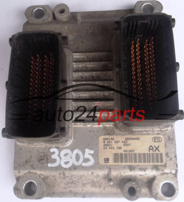 CALCULATEUR MOTEUR OPEL CORSA C 1.2 Z12XE BOSCH 0261207423