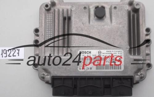KOMPUTER STEROWNIK SILNIKA CITROEN C4 1.6 HDI BOSCH 0 281 012 980, 0281012980, 96 646 174 80, 9664617480, 9653958980, EDC16C34