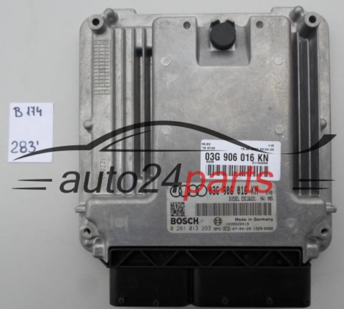 KOMPUTER STEROWNIK SILNIKA AUDI A4 2.0 TDI BOSCH 0 281 013 293,  03G906016KN