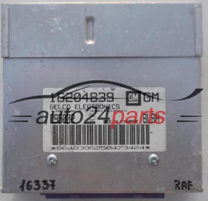 KOMPUTER STEROWNIK SILNIKA OPEL VECTRA 1.8 DELCO 16204839 GM, 16204839GM, D95002, BLBH - 