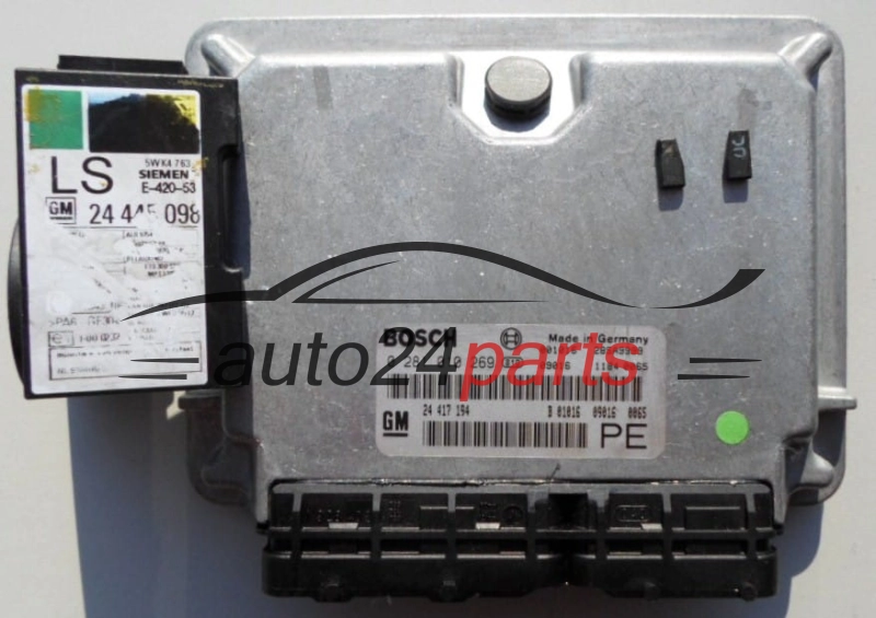 CALCULATEUR MOTEUR OPEL VECTRA 2.0 DTI BOSCH 0 281 010 269, GM 24 417 194 PE