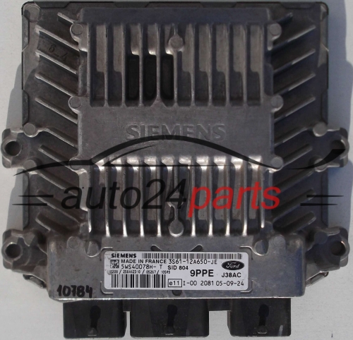 CENTRALITA DE MOTOR FORD FIESTA 1.4 TDCI 5WS40078H-T, 3S61-12A650-JE, 3S6112A650JE, 9PPE 