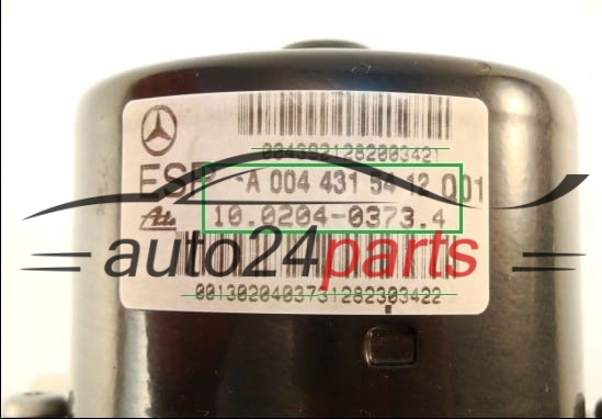 ABS PUMP MERCEDES A 004 431 54 12,  ATE 10.0204-0373.4