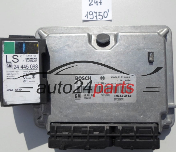 KOMPUTER STEROWNIK SILNIKA OPEL 1.7 CDTI BOSCH 0 281 011 153,  GM 24 467 020