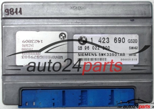 CENTRALITA ECU CAJA DE CAMBIO AUTOMATICO BMW E36 E46 328I, SIEMENS 5WK33501AB, 96 022 300, 96022300, 1 423 690, 1423690 