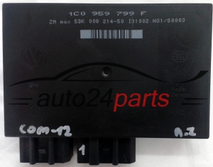 COMFORT CONTROL MODULE 1C0959799F, 1C0 959 799 F, HELLA 5DK008214-50, 5DK 008 214-50 SEAT SKODA VW