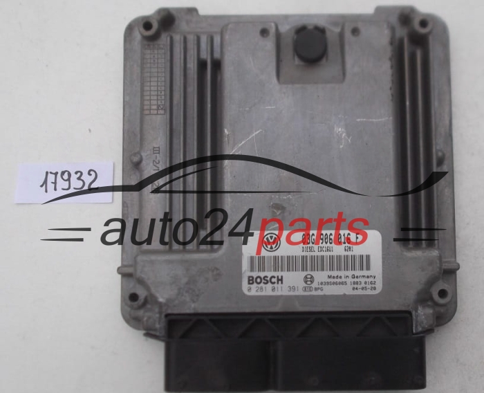 ΜΟΝΑΔΑ ΕΛΕΓΧΟΥ ΚΙΝΗΤΗΡΑ SKODA OCTAVIA 2.0 TDI BOSCH 0 281 011 391, 0281011391, 03G 906 016 F, 03G906016F