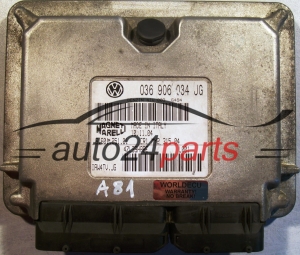 MOTORSTEUERGERÄT ECU STEUERGERÄT  SEAT IBIZA 1.4 BKY Magneti Marelli IAW 4TV.JG, IAW4TVJG,  036 906 034 JG,  036906034JG, 61601.251.01, 6160125101 