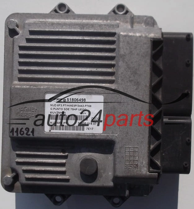 Μονάδα Ελέγχου Κινητήρα FIAT GRANDE PUNTO 1.3 JTD MAGNETI MARELLI MJD 6F3.P7