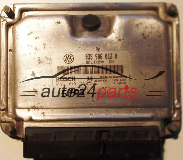 KOMPUTER STEROWNIK SILNIKA SKODA OCTAVIA 1.9 TDI ALH 038906012H, BOSCH 0281010129,  28SA4931
