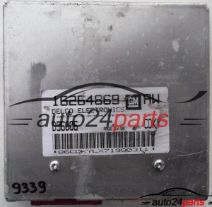 CALCULATEUR MOTEUR OPEL CORSA B 1.4, DELCO 16264869 AW, 16264869AW, D96006, CDKY, CLAL