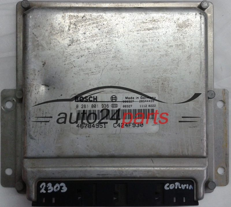 Centralina do motor ALFA ROMEO 145 146 1.9 JTD BOSCH 0281001936 46784951 C424F930 28SA4499