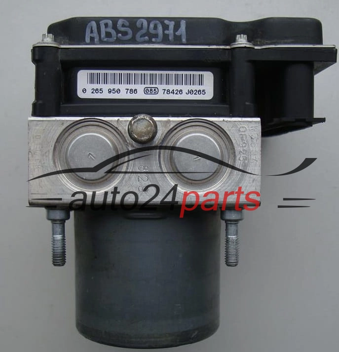 ABS POMPA I STEROWNIK SMART FORTWO BOSCH 0 265 235 467, 0265235467, A4514200575, 0 265 950 786, 0265950786