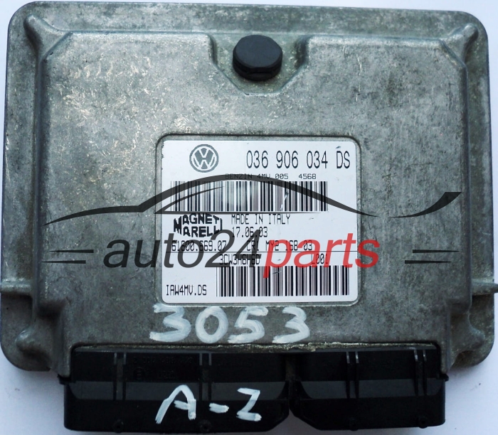 ECU ENGINE CONTROLLER SEAT TOLEDO 1.6 036906034DS, IAW4MVDS