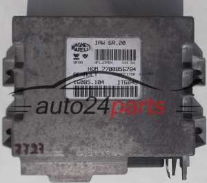 Μονάδα Ελέγχου Κινητήρα RENAULT TWINGO 1.2 MAGNETI MARELLI IAW 6R.20, IAW6R20, 7700856784, 7700871780, 16085.104, 16085104