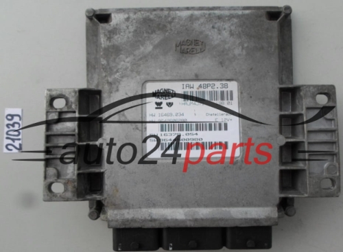 KOMPUTER STEROWNIK SILNIKA PEUGEOT 206 MAGNETI MARELLI IAW 48P2.38, IAW48P238, 16469034, 9642606280, 16379054, 9644500980