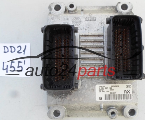 OPEL CORSA C 1.2 Z12XE BOSCH 0261207423, 0 261 207 423, AX 24443796 9164475 6237081, 62 37 081 