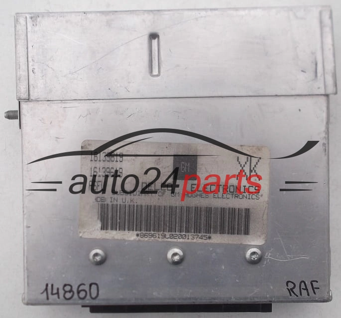 ECU ENGINE CONTROLLER OPEL CORSA A DELCO 16139619 XK, 16139619XK, ASFU